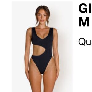 ALT. Women's Black One Piece Swimsuit